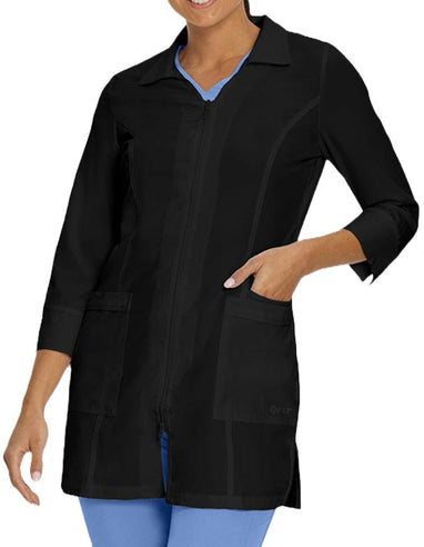 Shop Whitecross FIT Women's 32 Inch Front Zipper Lab Coat